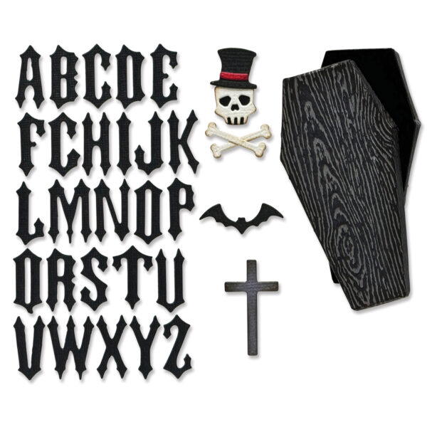 Tim Holtz® Alterations | Sizzix Thinlits™ Die Set 34PK - Vault Coffin Box - Image 2