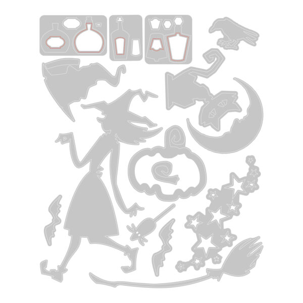Tim Holtz® Alterations | Sizzix Thinlits™ Die Set 15PK - Vault Wicked - Image 3
