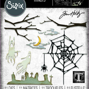 Tim Holtz® Alterations | Sizzix Thinlits™ Die Set 11PK - Vault Fright Night