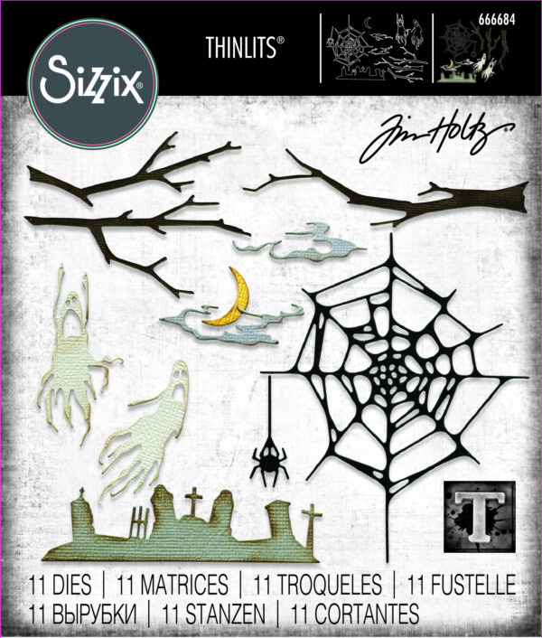 Tim Holtz® Alterations | Sizzix Thinlits™ Die Set 11PK - Vault Fright Night
