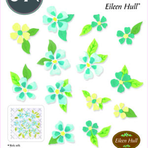 Sizzix Thinlits Die Set 10PK - Painterly Blooms & Background By Eileen Hull
