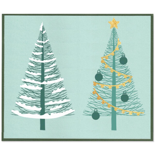 Sizzix™ A5 Clear Stamps Set 16PK w/Stencil - Cosmopolitan Christmas, Merry and Light by Stacey Park - Image 2