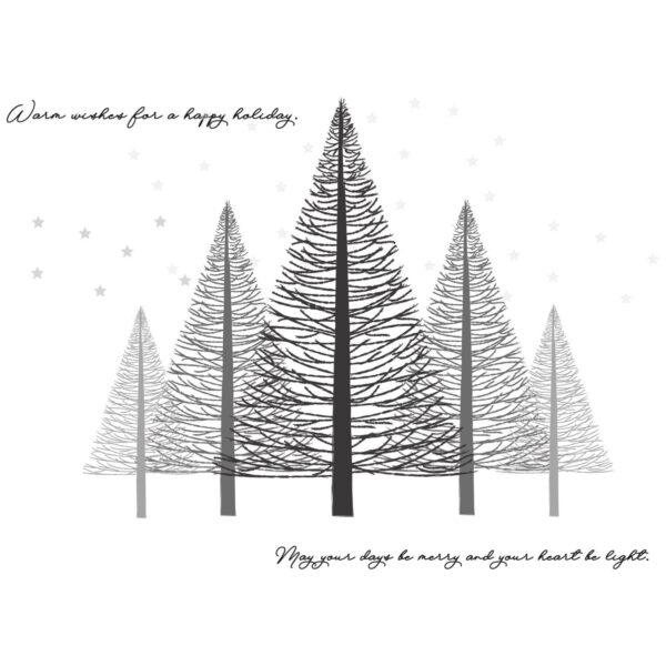 Sizzix™ A5 Clear Stamps Set 16PK w/Stencil - Cosmopolitan Christmas, Merry and Light by Stacey Park - Image 3