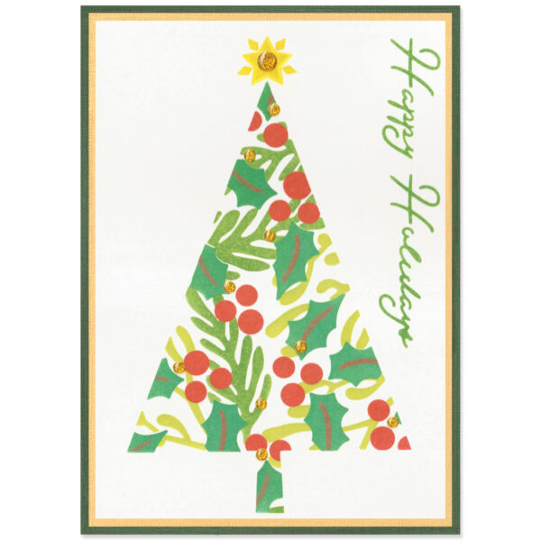 Sizzix A6 Layered Stencils 4PK Cosmopolitan Christmas, Happy Holidays By Stacey Park - Image 2