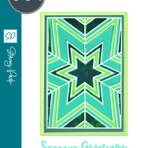 Sizzix Thinlits Die Set 5PK - Cosmopolitan Christmas, Star Bright By Stacey Park