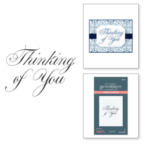 Copperplate Thinking of You Press Plate