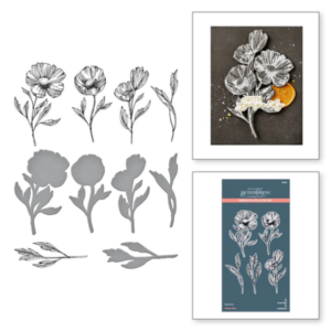 Flower Stems Press Plate & Die Set