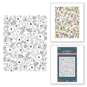 Floral Celebration Press Plate