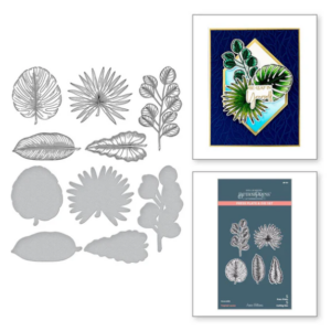 Tropical Leaves Press Plate & Die Set