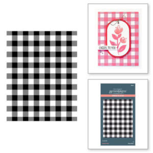 Buffalo Plaid Press Plate