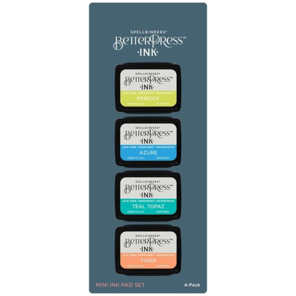 BetterPress Ink Tropical Mini 4-Pack Set BPI-022