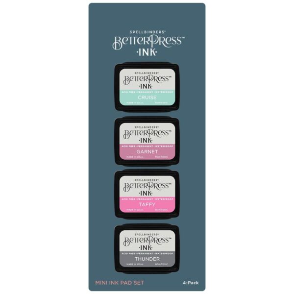 BetterPress Ink Jet Set Mini 4-Pack Set BPI-023