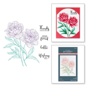 Peony Perfection Registration Press Plates