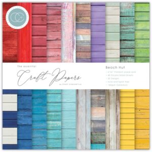 Craft Consortium Double-Sided Paper Pad 6"X6" -- Beach Hut