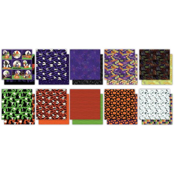Craft Consortium Double-Sided Paper Pad 6"X6" -- Happy Haunting - Image 2