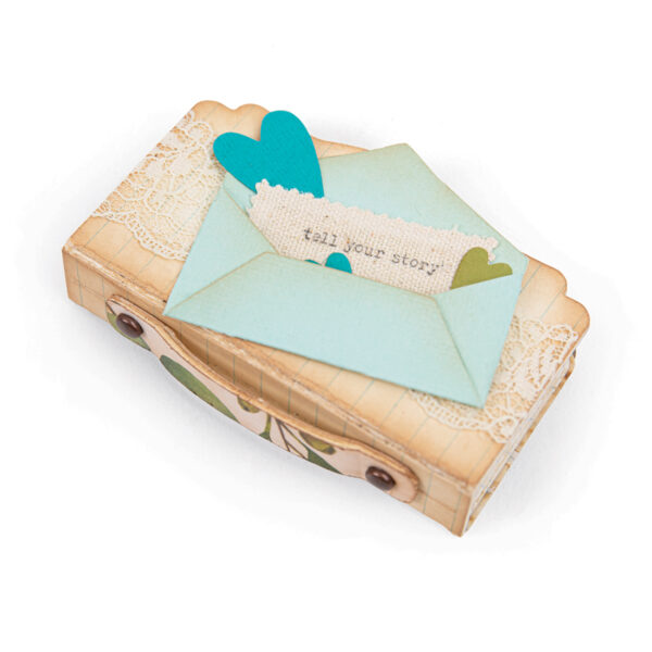 Sizzix® 3D Textured Impressions® A5 Embossing Folder – Lace by Eileen Hull® - Image 2