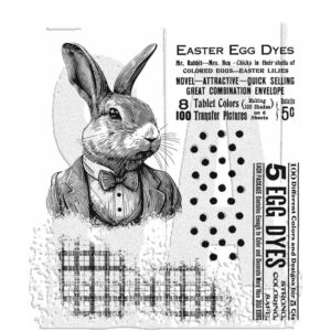 Tim Holtz® Stampers Anonymous Cling Mount Sets -- Mr. Rabbit CMS478