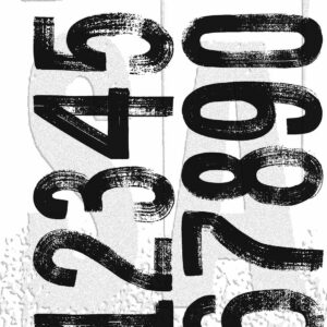 Tim Holtz® Stampers Anonymous Cling Mount Sets -- Paint By Number CMS483