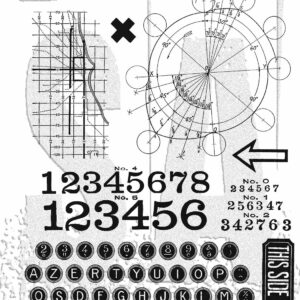 Tim Holtz® Stampers Anonymous Cling Mount Sets -- Deconstructed CMS489