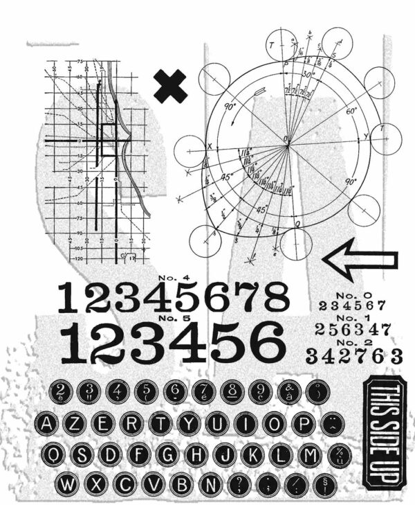 Tim Holtz® Stampers Anonymous Cling Mount Sets -- Deconstructed CMS489