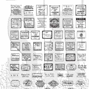Tim Holtz® Stampers Anonymous Cling Mount Sets -- Curator CMS493