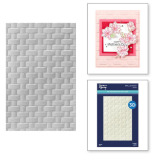 Woven 3D Embossing Folder
