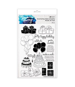 Simon Hurley create. Photopolymer Stamp Birthday Party