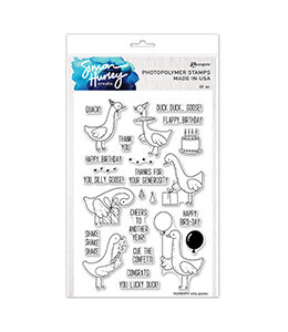 Simon Hurley create. Photopolymer Stamp Silly Goose
