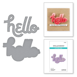 Stitched Hello Etched Dies
