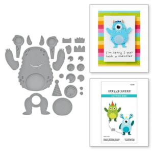 Dancin' Birthday Monster Etched Dies
