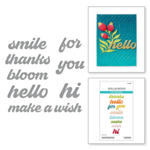 Fresh Picked Sentiments Etched Dies