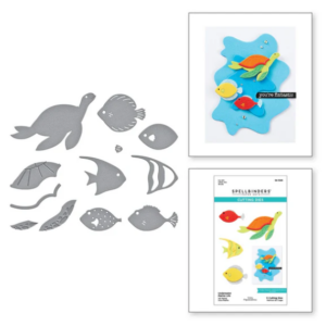 Underwater Marine Life Etched Dies