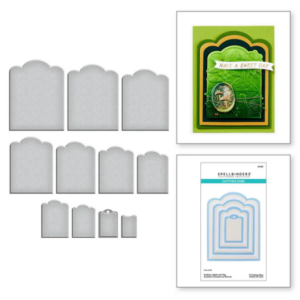 Scallop Labels and Tag Etched Dies