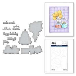 Simon Hurley create. Spellbinders Birthday Party Die