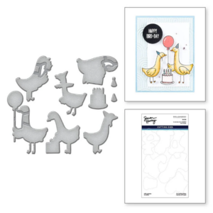 Simon Hurley create. Spellbinders Silly Goose Die