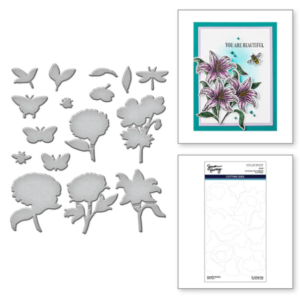Beautiful Blooms Etched Dies S7-243