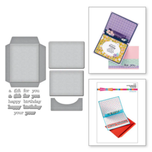 A2 Gift Card Holder and Envelope Etched Dies