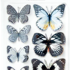 Moonlight Butterflies Stickers