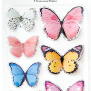 Summer Day Butterflies Stickers