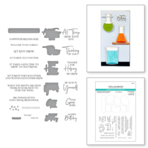 Propagation Garden Sentiments Stamp & Die Cutting Set