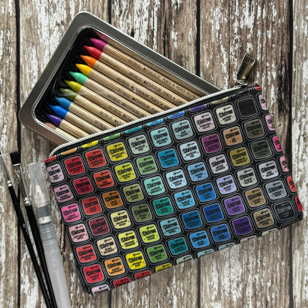 Tim Holtz Distress® Small Zipper Bag - Image 2