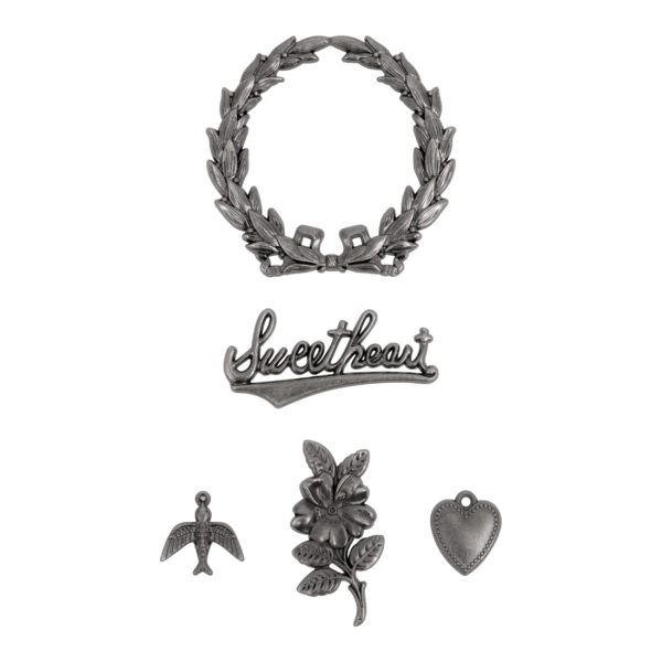 Tim Holtz® Idea-ology™ Findings - Adornments Sweetheart - Image 2