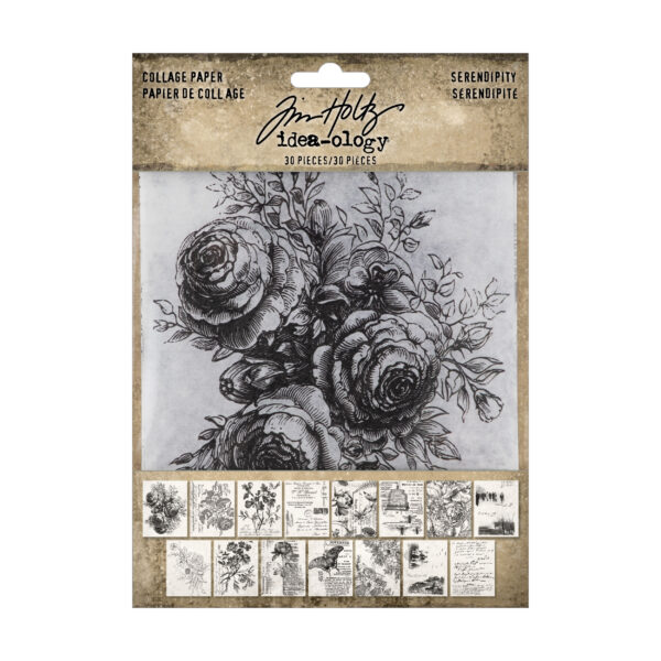 Tim Holtz® Idea-ology™ Paperie - Collage Paper Serendipity