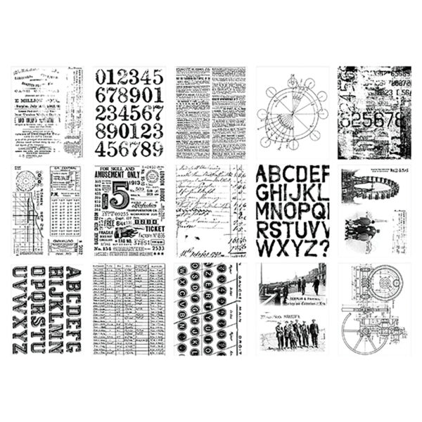 Tim Holtz® Idea-ology™ Paperie - Collage Paper Archives - Image 2
