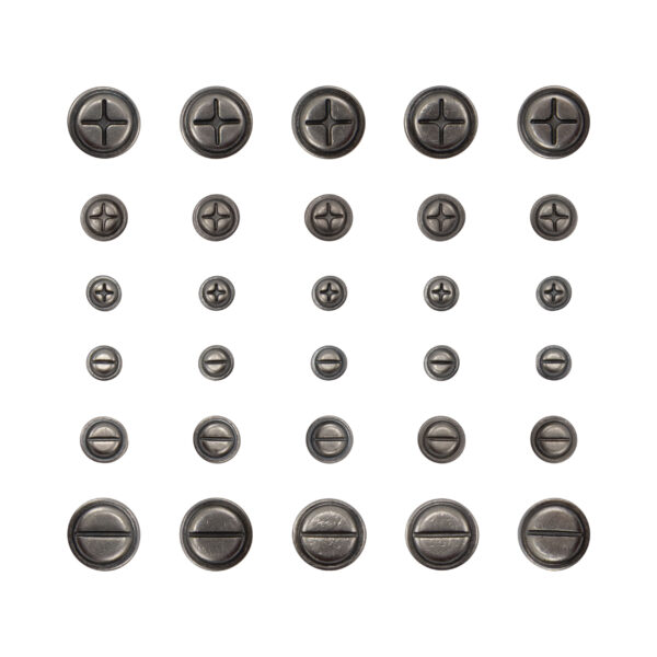 Tim Holtz® Idea-ology™ Findings - Screw Heads - Image 2