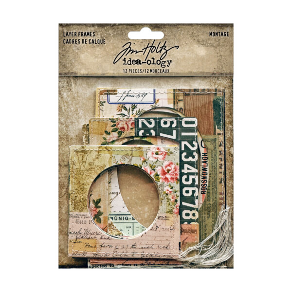 Tim Holtz® Idea-ology™ Paperie - Layer Frames Montage