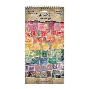 Tim Holtz® Idea-ology™ Paperie - Sticker Book Postmarked