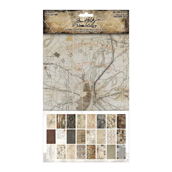 Tim Holtz® Idea-ology™ Paperie - Halloween Backdrops