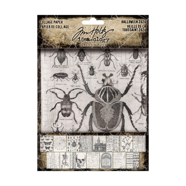 Tim Holtz® Idea-ology™ Paperie - 2024 Halloween Collage Paper