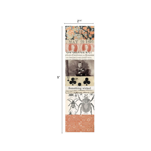 Tim Holtz® Idea-ology™ Paperie - 2024 Halloween Collage Strips Large - Image 2